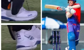 वार्नरले जुत्तामा लेखाए श्रीमती र छोरीको नाम