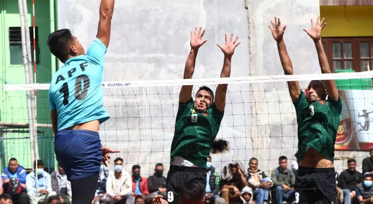 गण्डकी र एपिएफ ढोरपाटन भलिबलको फाइनलमा