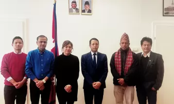 International taekwondo referee Dhakal feted