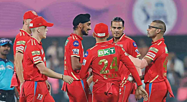 IPL: Punjab Kings defeated Rajasthan Royals by 5 runs.