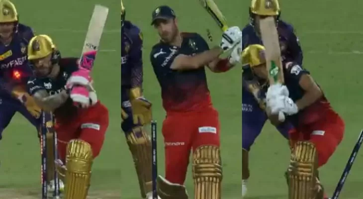 वरुण चक्रवर्तीको बलिङमा आरसीबीका तीन ब्याट्सम्यान एउटै तरिकाले बोल्ड