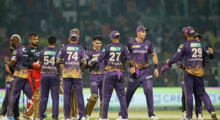 IPL: Royal Challengers Bangalore were defeated by Kolkata Knight Riders by 81 runs.