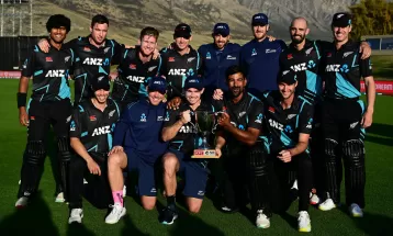 तेस्रो टी–२० मा न्युजिल्याण्ड ४ विकेटले विजयी