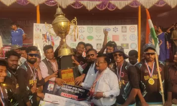 मिल्स टि–२० क्रिकेट प्रतियोगिताको उपाधि नरपथगञ्जलाई