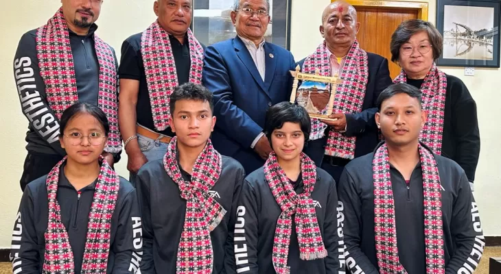 टेबलटेनिस टोली कोरिया जाने