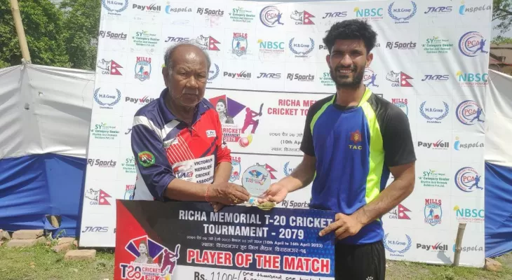 ऋचा मेमोरियल टी–२० क्रिकेटमा आर्मीले विजय सुरुवात गर्दा एपीएफको दोस्रो जित