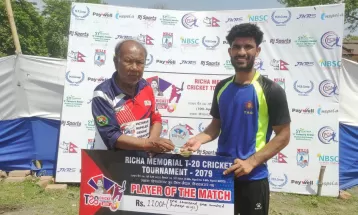 ऋचा मेमोरियल टी–२० क्रिकेटमा आर्मीले विजय सुरुवात गर्दा एपीएफको दोस्रो जित