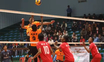 राष्ट्रिय पुरुष भलिबल प्रतियोगिता सुरु