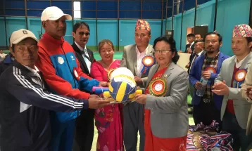 खोटाङमा राष्ट्रपति रनिङ शिल्ड प्रतियोगिता सुरु