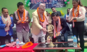 धनगढीमा मुख्यमन्त्री राष्ट्रिय फेन्सिङ प्रतियोगिता सुरु