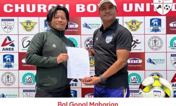 चर्च ब्वाइज युनाइटेडको प्रशिक्षकमा बालगोपाल महर्जन