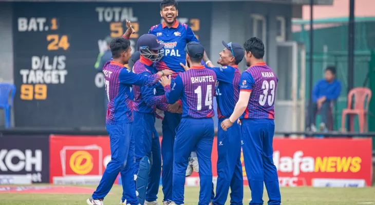 एसीसी प्रिमियर कप : नेपालले ओमानलाई ८४ रनले हरायो