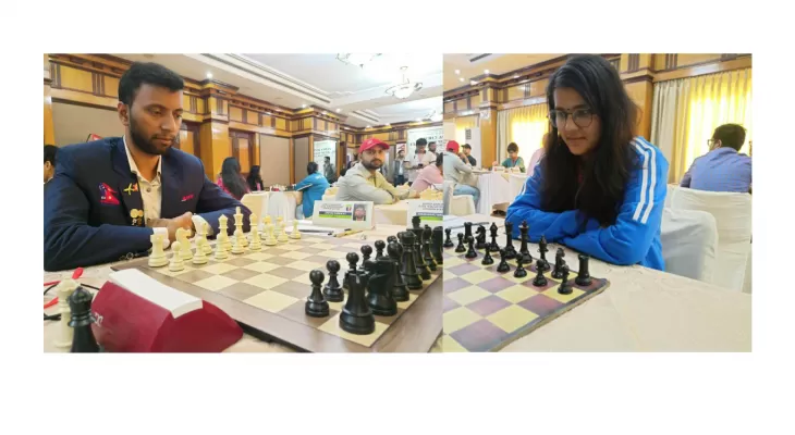 नेशनल बुद्धिचाल प्रतियोगिताको उपाधि रुपेश र सुजनालाई