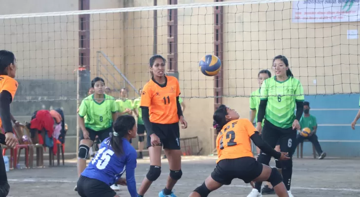 मेयर कप भलिबल : एपिएफ र आर्मीको विजयी सुरुवात