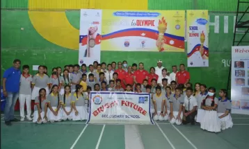 इटहरीमा स्कुल टु ओलम्पिक कार्यक्रम सम्पन्न