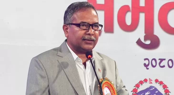 राष्ट्रको प्रतिष्ठा अभिवृद्धि गर्ने महत्वपूर्ण माध्यम खेलकुद हो : कार्यवाहक राष्ट्रपति