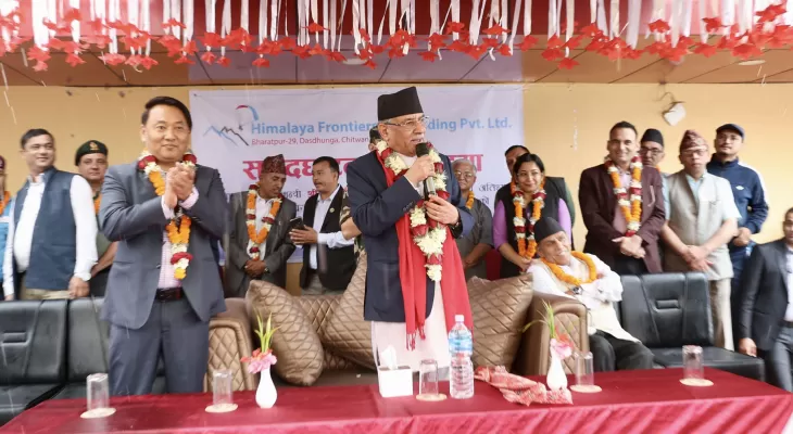 प्याराग्लाइडिङले पर्यटन प्रवद्र्धनमा मद्दत पुग्छ : प्रधानमन्त्री दाहाल