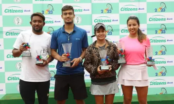 अभिषेक र अभिलाषालाई टेनिस उपाधि