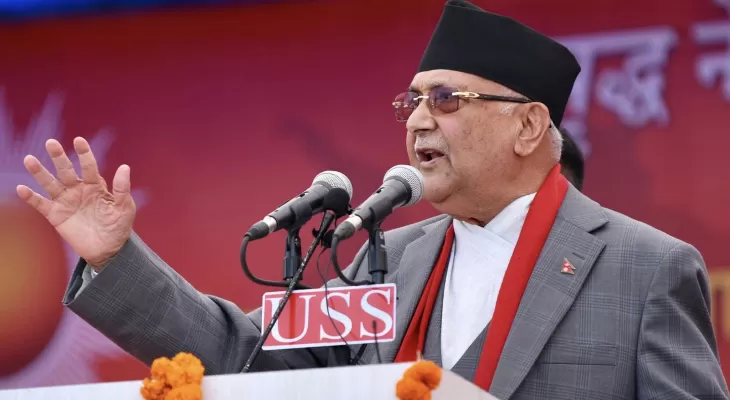 नेपाली क्रिकेट खेलाडीलाई एमाले अध्यक्ष ओलीको बधाई