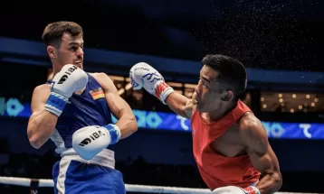 विश्व बक्सिङ च्याम्पियनसिप : नेपाली मुक्केबाज थापा अंकको आधारमा पराजित