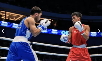 विश्व बक्सिङ च्यान्पियनसिप : रविन थापा उज्वेकिस्तानी मुक्केबाजसँग पराजित