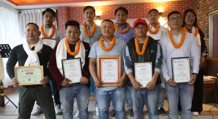 आदिवासी खेलकुद संघमा भुपेन्द्र