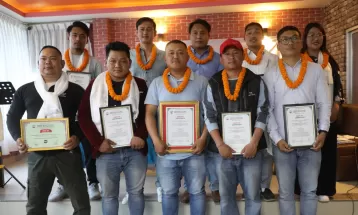 आदिवासी खेलकुद संघमा भुपेन्द्र