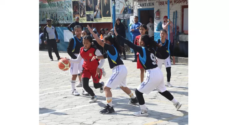 छैटौं बीएनए कप बास्केटबल : आयोजक टोलीको विजयी सुरुआत