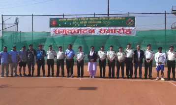 प्रधान सेनापति राष्ट्रिय खुल्ला टेनिस प्रतियोगिता सुरु