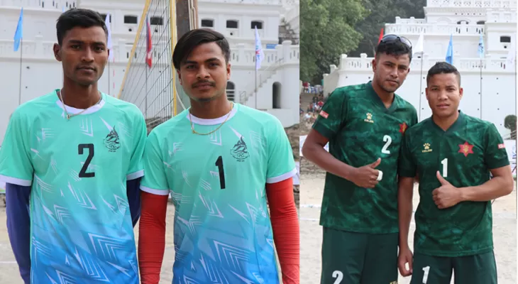 वीच भलिबलमा गण्डकी र आर्मीको विजयी सुरुआत