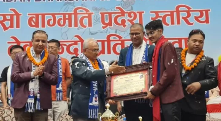 बागमती प्रदेशस्तरीय तेक्वान्दो सुरु