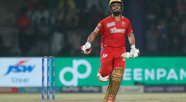 प्रभसिमरनको शतकमा पञ्जाबले दिल्लीलाई दियो १६८ रनको लक्ष्य