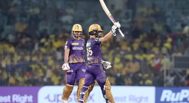 नितिश र रिङ्कुको उत्कृष्ट प्रदर्शनमा केकेआरले सिएसकेलाई हरायो