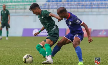 ए डिभिजन लिग : थ्रीस्टार र आर्मीको खेल बराबरीमा