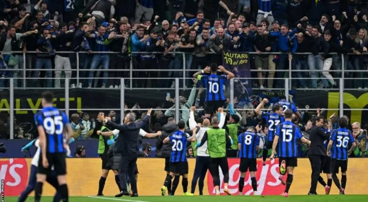 इन्टर मिलान १३ वर्षपछि च्याम्पियन्स लिगको फाइनलमा