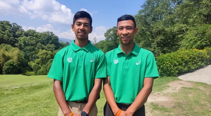 नेपाललाई स्वर्ण, भारत १४ स्ट्रोकले पराजित