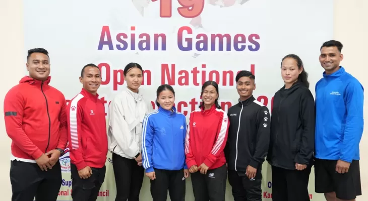 एसियाली खेलकुदका लागि करातेको खेलाडी छनोट पूरा