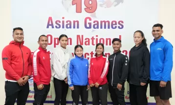 एसियाली खेलकुदका लागि करातेको खेलाडी छनोट पूरा