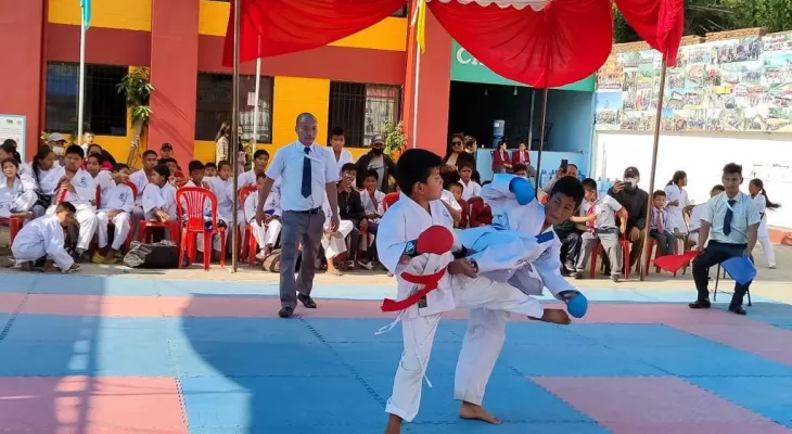 इन्डो–नेपाल करातेः पहिलो दिन नेपाललाई ६ स्वर्ण