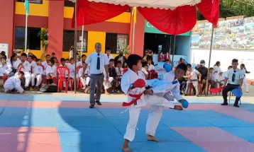 इन्डो–नेपाल करातेः पहिलो दिन नेपाललाई ६ स्वर्ण