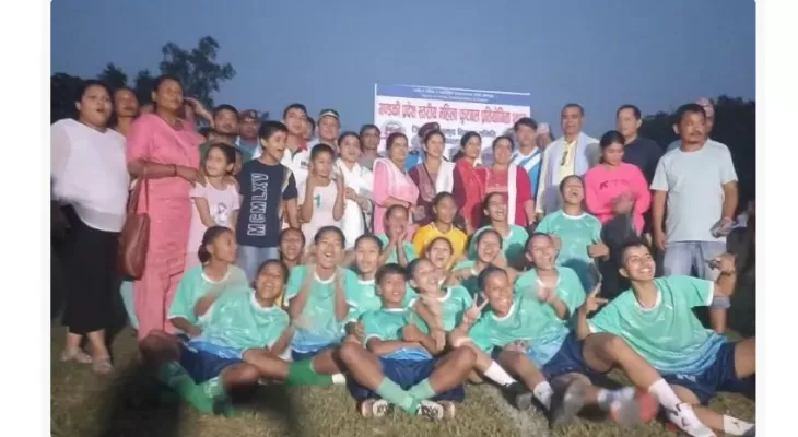 प्रदेशस्तरीय महिला फुटबलको उपाधि नवलपुरलाई