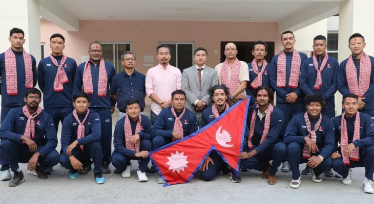 राष्ट्रिय पुरुष बास्केटबल टोलीको बिदाइ