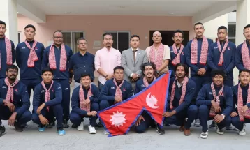 राष्ट्रिय पुरुष बास्केटबल टोलीको बिदाइ