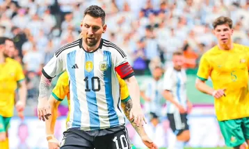 चीनमा चल्यो मेस्सीको जादू, अस्ट्रेलियाविरुद्ध गरे उत्कृष्ट गोल