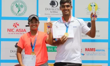 अभिषेक र अभिलाषा सिंगल्स च्याम्पियन