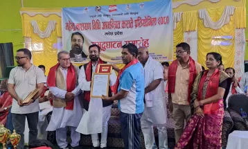 जनकपुरमा महेन्द्रनारायण निधि आमन्त्रित कराते प्रतियोगिता सुरु