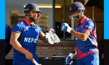 कीर्तिमानी साझेदारीसंगै नेपालले जिम्बावेलाई दियो २ सय ९१ रनको लक्ष्य