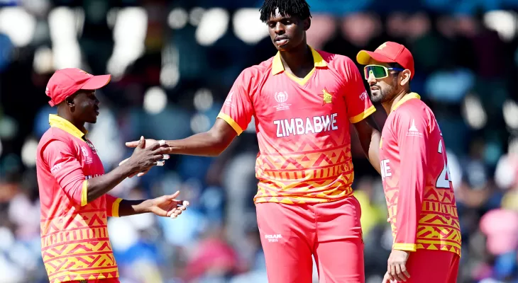 Zimbabwe 76 for 1 against Nepal's 290