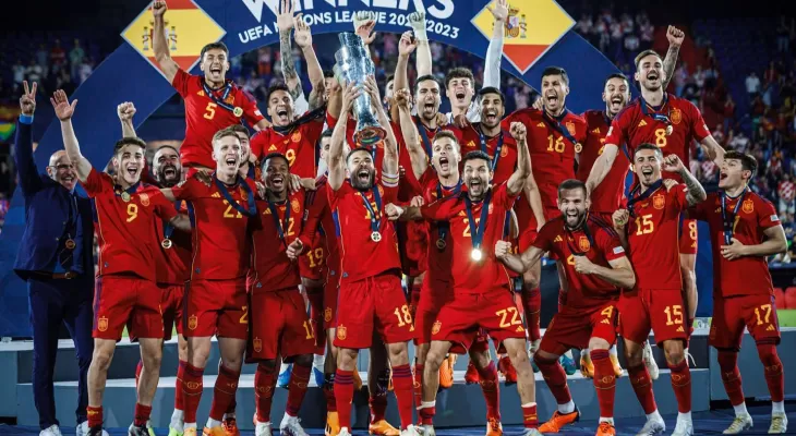 नेसन्स लिग फुटबलको उपाधि स्पेनलाई