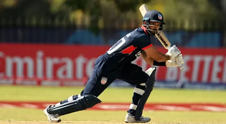 अमेरिकाद्धारा नेपालसामू २०८ रनको लक्ष्य प्रस्तुत